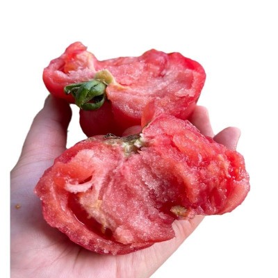 陕西普罗旺斯水果西红柿批发沙瓤酸甜多汁新鲜蔬菜生吃番茄粉酱图5