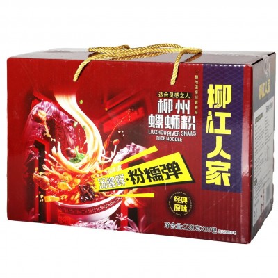 柳江人家228g*10包礼盒新款原味螺蛳粉批发柳州特产螺狮粉图5