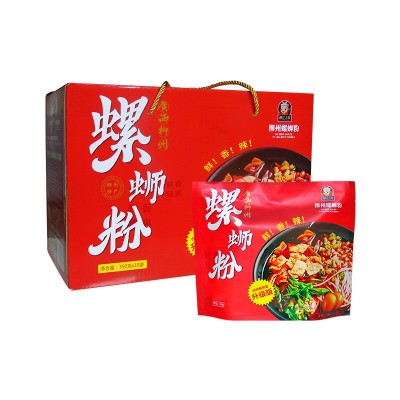 柳江人家螺蛳粉批发350g*10袋礼盒广西柳州特产螺狮粉一件代发图5