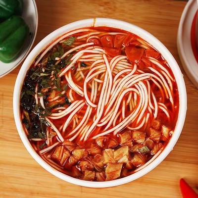 嗨可妹非油炸重庆小面健康速食方便面整箱批发图2