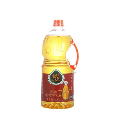 粮源厂家醇香压榨1.6L古法压榨花生油+1.8L粮源醇香玉米油组合装图5
