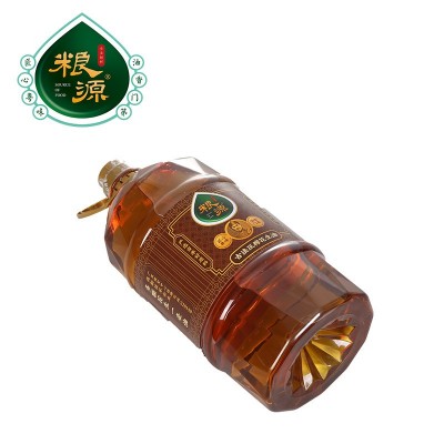 佛山粮源厂家 一级古法压榨花生油5l物理压榨花生油食用油 一件发图3