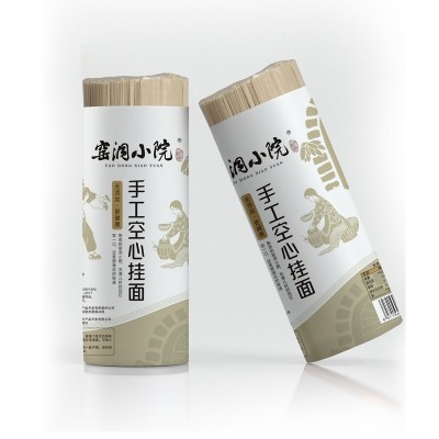 窑洞小院 手工空心挂面400g*3陕西特产吴堡空心面条龙须面图4