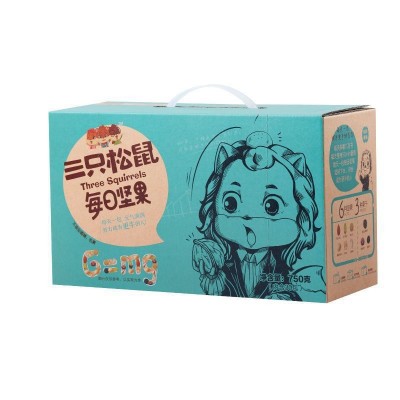 【三只松鼠-每日坚果750g】孕妇零食儿童干果4＋3搭配独立包装整图5