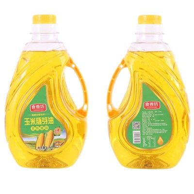 食香坊1.8升玉米胚芽油 物理压榨食用油 胚芽精华粮油 礼品 家用图4