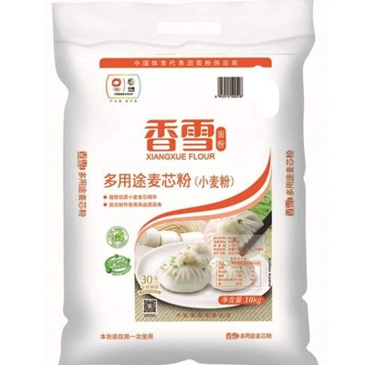 中粮香雪多用途麦芯粉5kg包子馒头面粉水饺沈阳香雪面粉批发图2