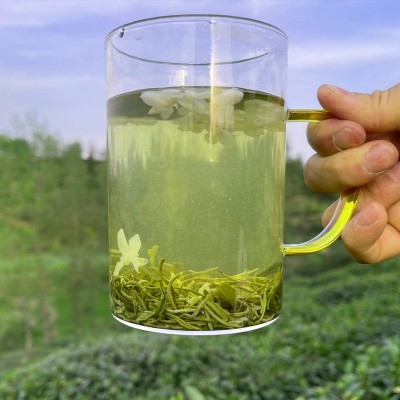 茶叶茉莉花茶新茶高山浓香型飘雪茉莉花茶散装茉莉茶叶500g图3