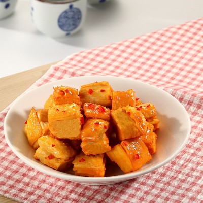 好味来500g香辣鸡米独立装鸡肉粒一元小吃广东特产休闲熟零食鸡丁图2