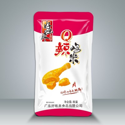 好味来500g香辣鸡米独立装鸡肉粒一元小吃广东特产休闲熟零食鸡丁图4