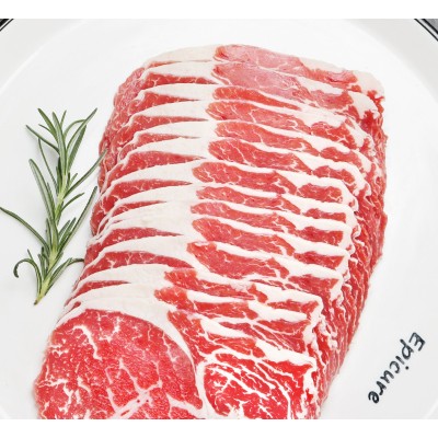 雪花牛肉 雪花烤肉片 眼肉盖图3