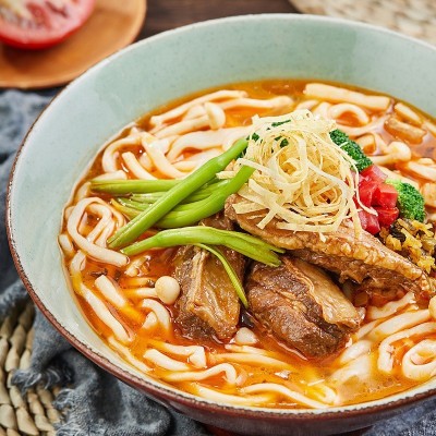 康新牧场红烧牛腩内蒙古红烧牛肉200g牛腩肉即食炖牛肉批发图5