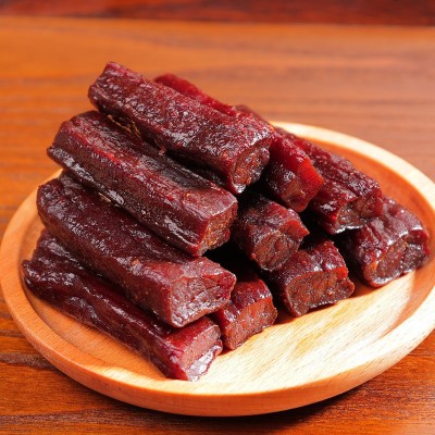康新牧场牛肉干252g风干牛肉内蒙古特产手撕牛肉休闲小零食厂家图3