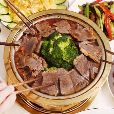 康新牧场内蒙古特产酱牛肉熟食80g正宗草原熟牛肉卤牛肉开袋即食图2