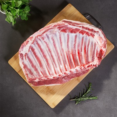 宁夏盐池滩羊羔羊排整扇去脊羊排 手抓羊肉 烤羊排烧烤火锅食材图2
