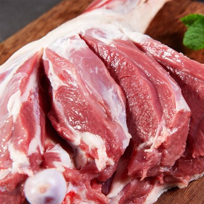 宁夏盐池滩羊羔羊后腿 新鲜现杀 法式羊腿烧烤火锅食材涮羊肉清真图3