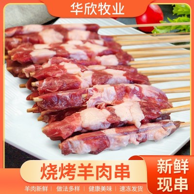 新鲜羊肉串户外家庭烧烤食材半成品烤串空气炸锅烧烤食材商用批发图4