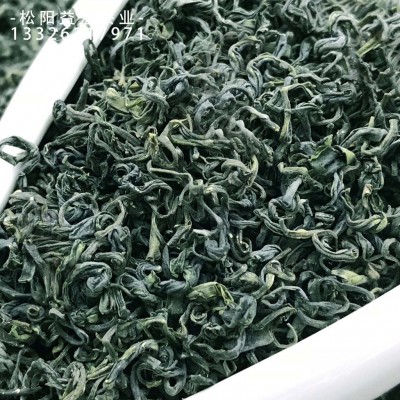 浙江高山云雾绿茶松阳香茶低档炒青绿茶宾馆饭店日照绿茶散装批发图2