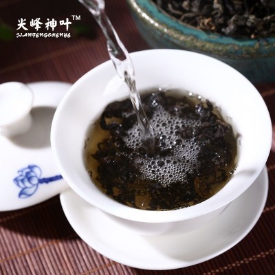 张家界土特产尖峰神叶500g青钱柳叶批发古树青钱柳嫩叶茶一件代发图3