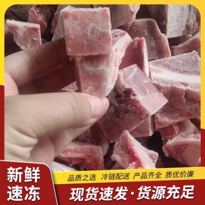 排骨粒 新鲜猪肋排块快餐店煲仔饭肉排粒 故乡食品图4