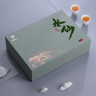 茶叶武夷水仙燕子窠肉桂妃子笑正山小种红茶岩茶乌龙茶送礼礼盒装图1