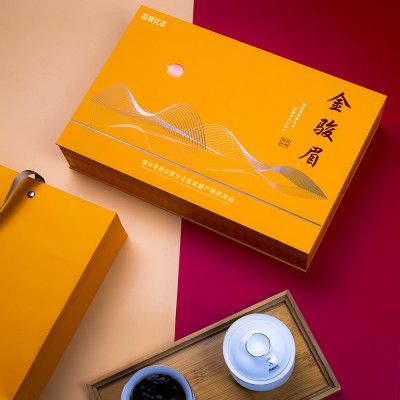 茶叶武夷红茶岩茶乌龙茶正山小种金骏眉水仙肉桂大红袍送礼礼盒装图3