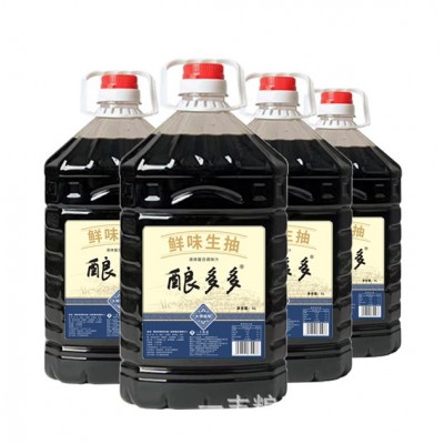 酿多多鲜味生抽调味汁5Lx4图2