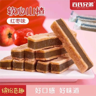 红枣味山楂条软心山楂条休闲零食山楂制品散装独立包短条厂家批发图4