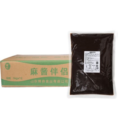 麻酱伴侣 厂家批发涮牛羊肉火锅蘸料专用调味酱汁商用芝麻酱伴侣图5