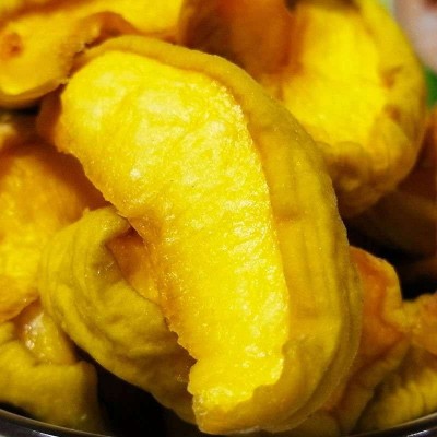 原味毛桃干 黄桃干 20 斤/箱酸甜 黄桃果干休闲零食