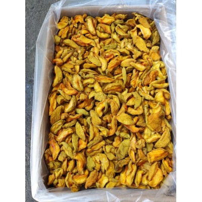 原味毛桃干 黄桃干 20 斤/箱酸甜 黄桃果干休闲零食图3