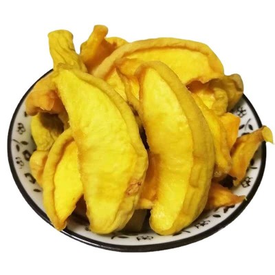 原味毛桃干 黄桃干 20 斤/箱酸甜 黄桃果干休闲零食图5