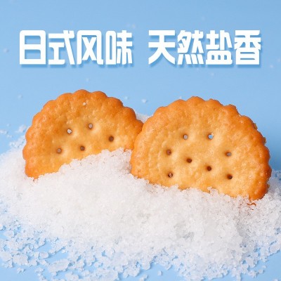 阿婆家的日式海盐小圆饼礼盒饼干网红休闲小零食品大礼包厂 家批发图4