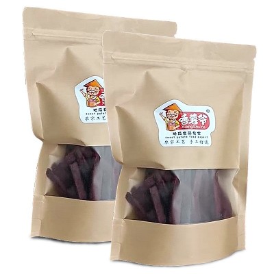 紫薯干香薯爷紫薯条500g紫薯条连城地瓜干一件代发休闲零食点心图3