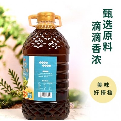 菜籽油2.7升物理压榨桶装食用油炒菜油家用商用油厂家批发纯菜油图2