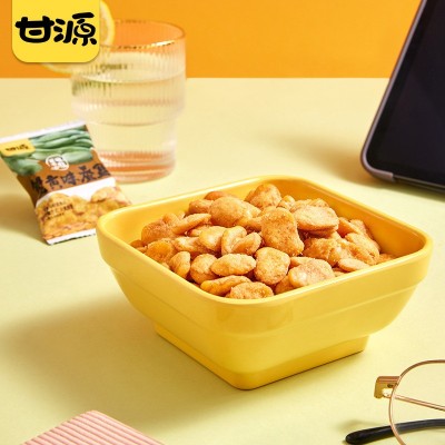 甘源蟹黄味蚕豆500g零食小包装兰花豆小吃肉松牛肉休闲食品一斤装图2