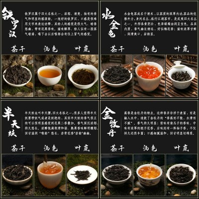 武夷山岩茶厂家批发正岩肉桂茶叶水仙大红袍乌龙茶茶叶样品试喝装图3