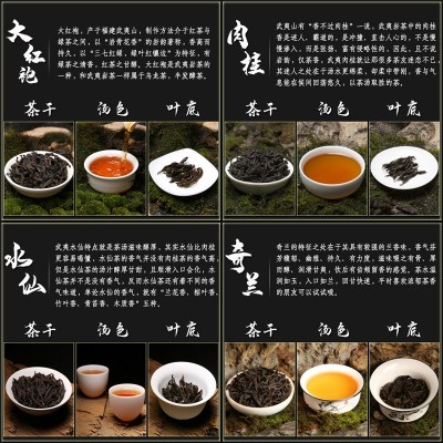武夷山岩茶厂家批发正岩肉桂茶叶水仙大红袍乌龙茶茶叶样品试喝装图2