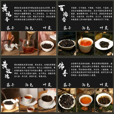 武夷山岩茶厂家批发正岩肉桂茶叶水仙大红袍乌龙茶茶叶样品试喝装图4