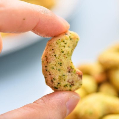 一件代发新品金黄酥脆海苔味炭烧腰果儿童妇女休闲零食批发零售图4