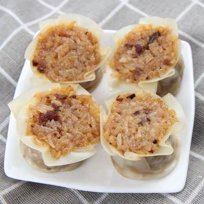 速冻糯米烧麦早餐店酒楼方便冷冻半成品食材商用整箱6袋图4