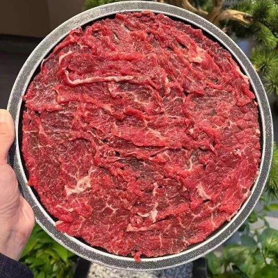 海之隆 原切 牛上脑切片火锅 鲜牛肉 火锅牛羊肉超市食材 180g图3