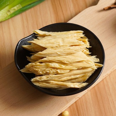 豆果果鲜腐竹108g纯正手工豆腐皮冷冻速食火锅食材头层凉拌图3