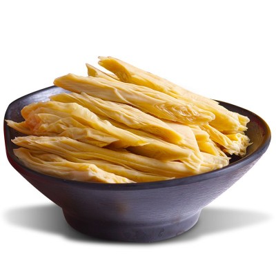 豆果果鲜腐竹108g纯正手工豆腐皮冷冻速食火锅食材头层凉拌图5