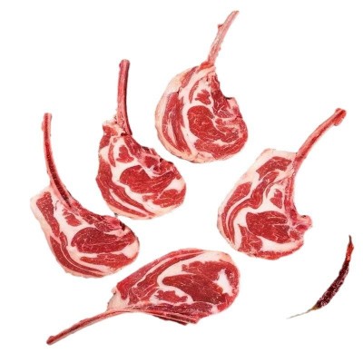 内蒙古法式羊排 生鲜羊肉羊肋排 冷鲜肉西餐法排 十二肋两扇图4