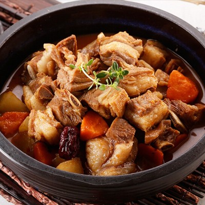 羊寸排内蒙古锡盟草原羔羊肉新鲜烧烤肋排原切新鲜食材厂家批发图5