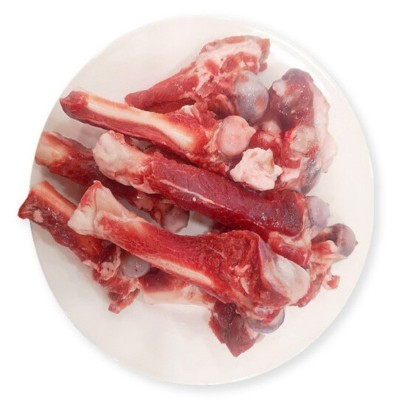 新鲜羊棒骨带肉羊腿骨内蒙古羊肉现杀冷冻羊筒骨腿吸骨髓煲汤批发图4