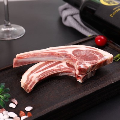 厂家批发商用羊排新鲜烧烤食材半成品战斧原切羊排烧烤商用羊排图3
