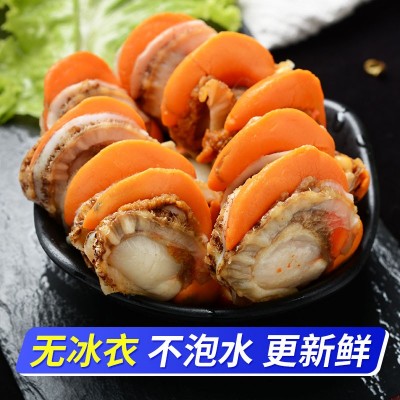 扇贝肉新鲜鲜活冷冻带黄扇贝柱粉丝蒜蓉扇贝商用批发虾夷海鲜水产图4