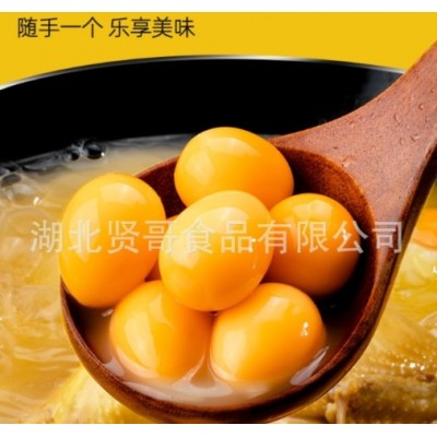 贤哥盐焗鹌鹑蛋卤蛋无壳单粒装小包装零食校园休闲卤味虎皮酱香味图4