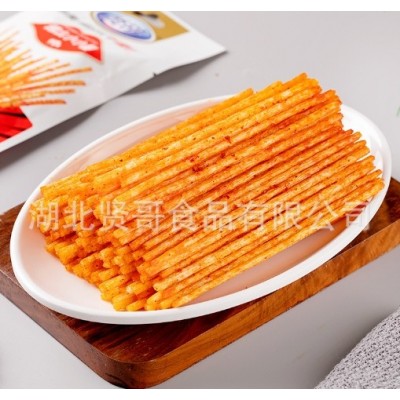 贤哥小小脆辣条网红爆款儿时经典湖南特产小零食休闲食品小吃批发图3